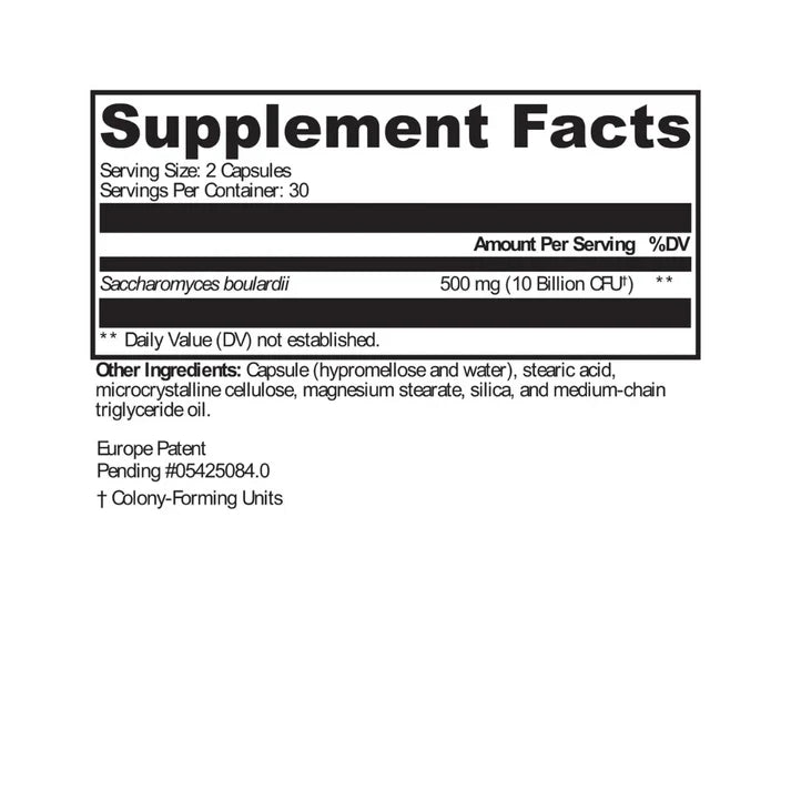 Saccharomycin® DF 60 Capsules