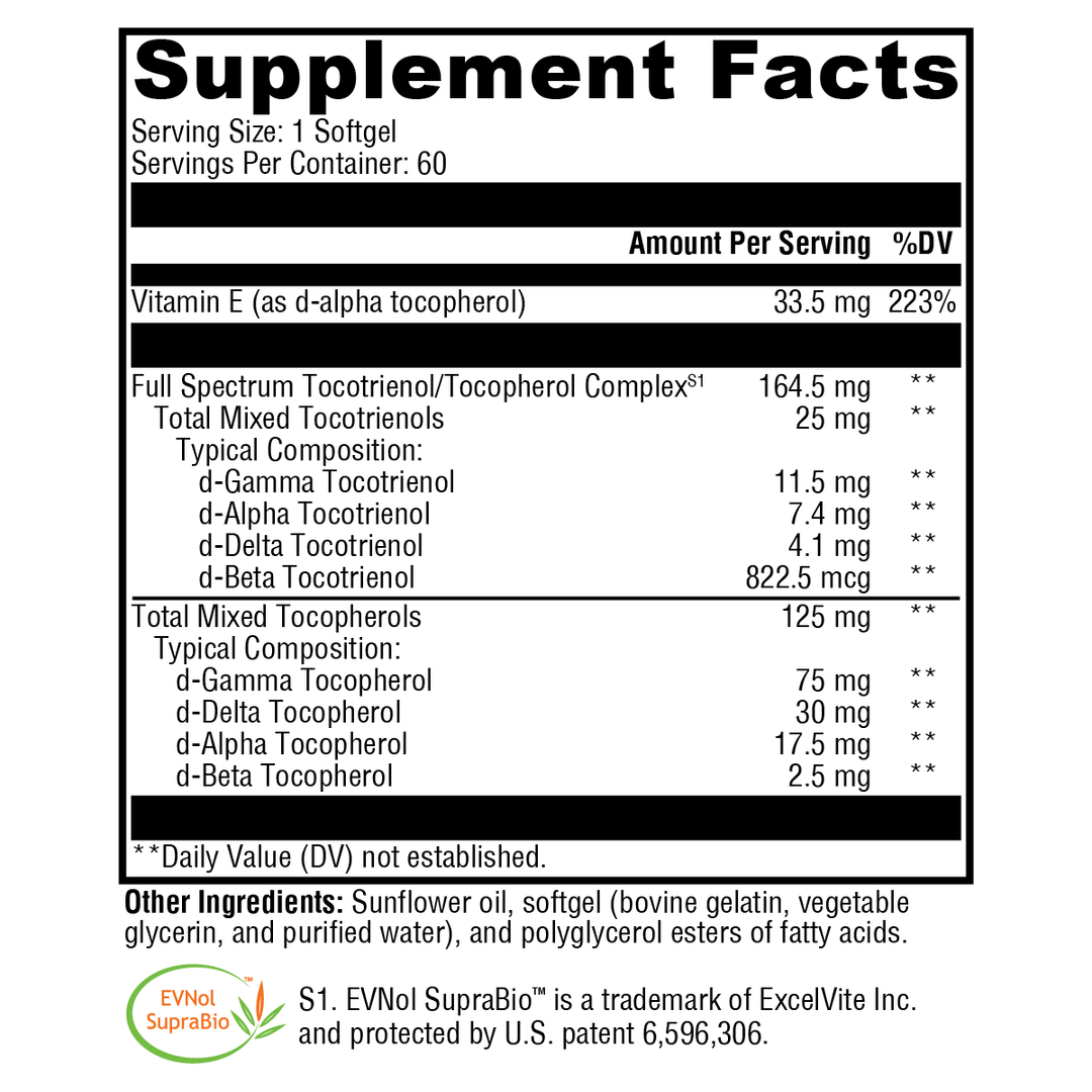 xcellent-e-60-softgels supplement details. For any questions contact us at contact@goldenhealthquest.com