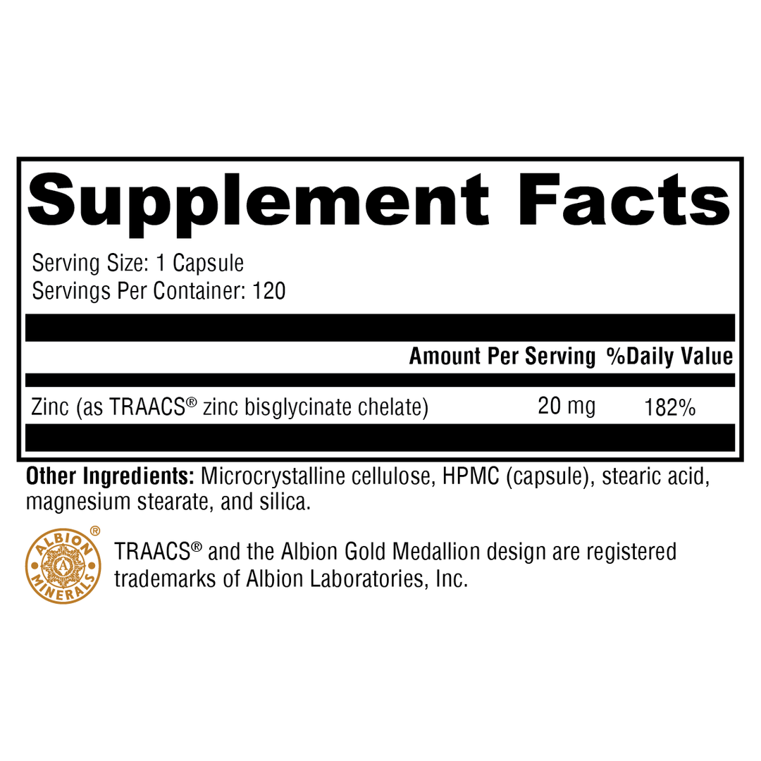 zinc-glycinate-120-capsules supplement details. For any questions contact us at contact@goldenhealthquest.com