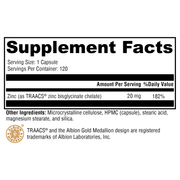 zinc-glycinate-120-capsules supplement details. For any questions contact us at contact@goldenhealthquest.com