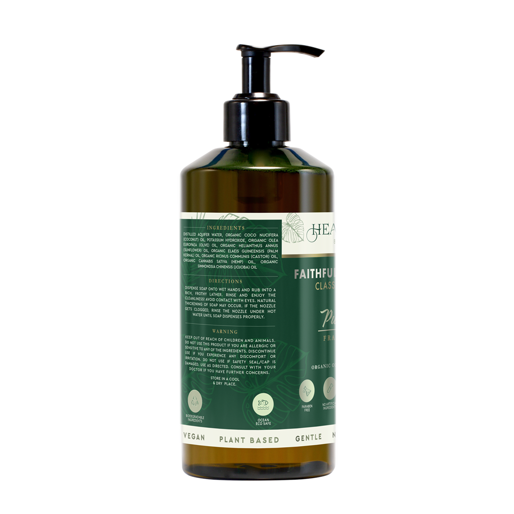 Faithfully Pure Hands Castile Liquid Soap Pure Native