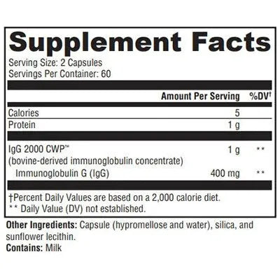 IgG 2000 CWP™ 120 Capsules