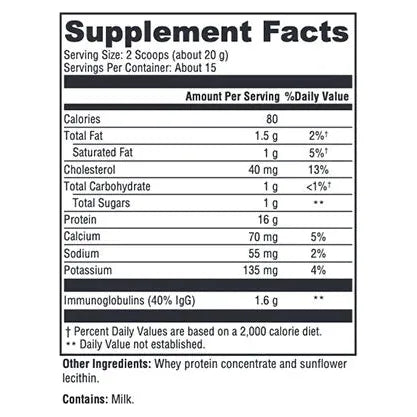 IgG Pure™ 15 Servings