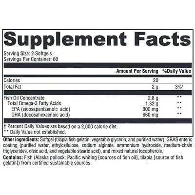 OmegaPure 780 EC™ 120 Softgels