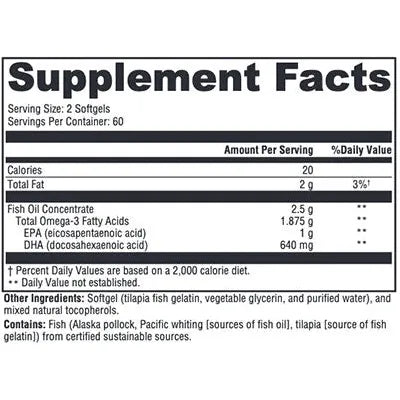 OmegaPure 820™ 120 Softgels